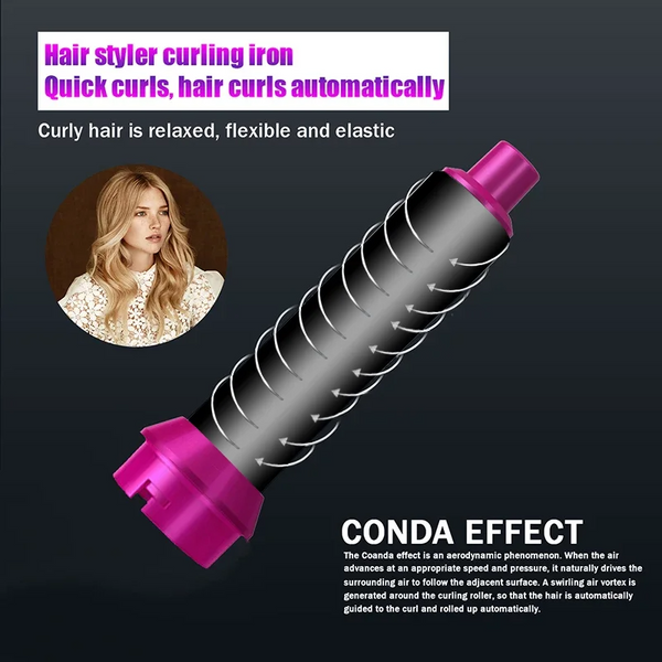 Hot Air Brush: Dry, Style, and Volumize with Ionic Technology (5-in-1)