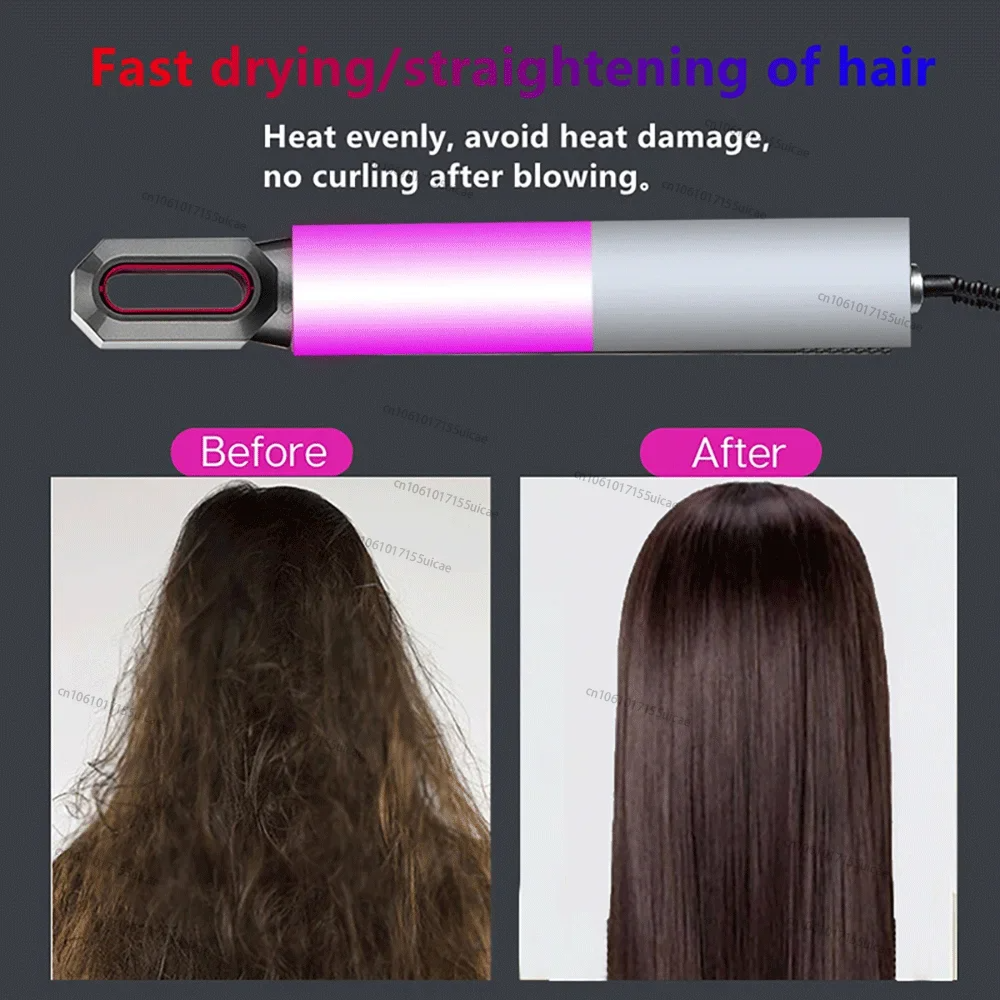 Hot Air Brush: Dry, Style, and Volumize with Ionic Technology (5-in-1)