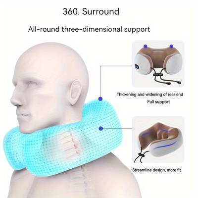 Electric Neck Massager, U-shaped Massage Pillow