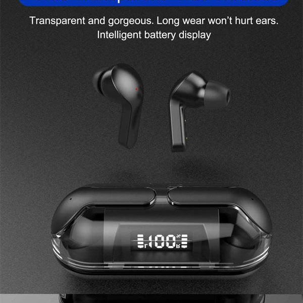 Crystal Wireless Earphones - Transparent Air 33