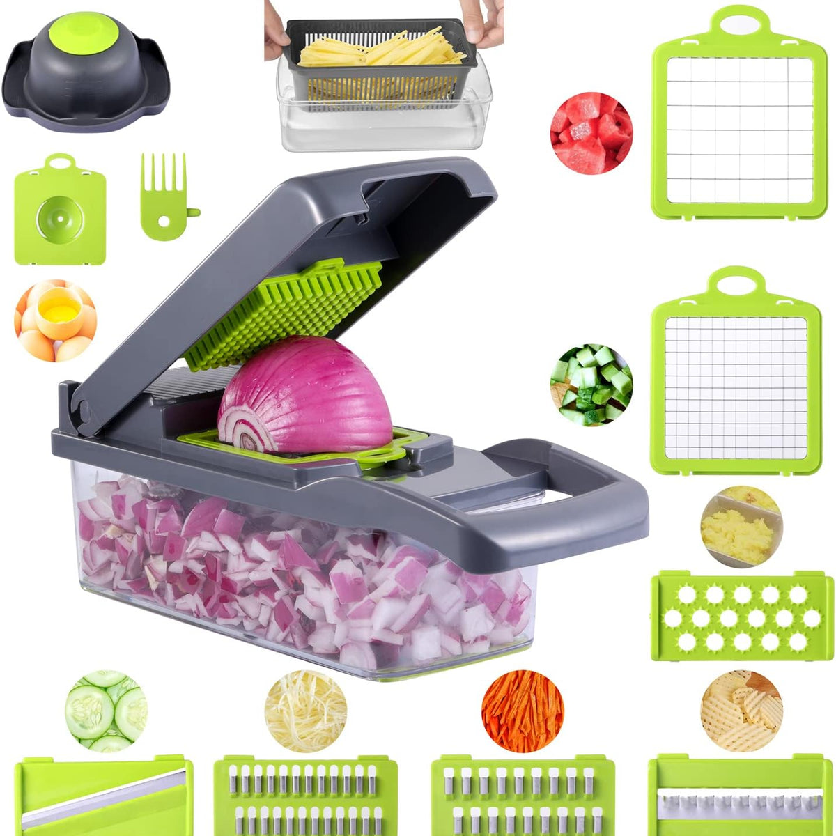 Vegetable Cutter Chopper and Slicer